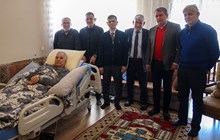 Divan Başkanımız Mahmut Ören'den eski başkanımız Salih Erdem'e ziyaret