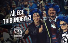 Trabzonpor - Konyaspor %50 indirimli maç biletleri sadece gişelerde