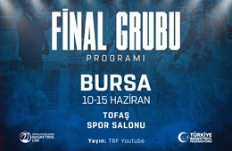 Erkekler Bölgesel Basketbol Ligi Final Grubu Maçları Bursa’da oynanacak