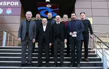 Vali Ustaoğlu ve Büyükşehir Belediye Başkan Vekili Ataman'dan kulübümüze ziyaret